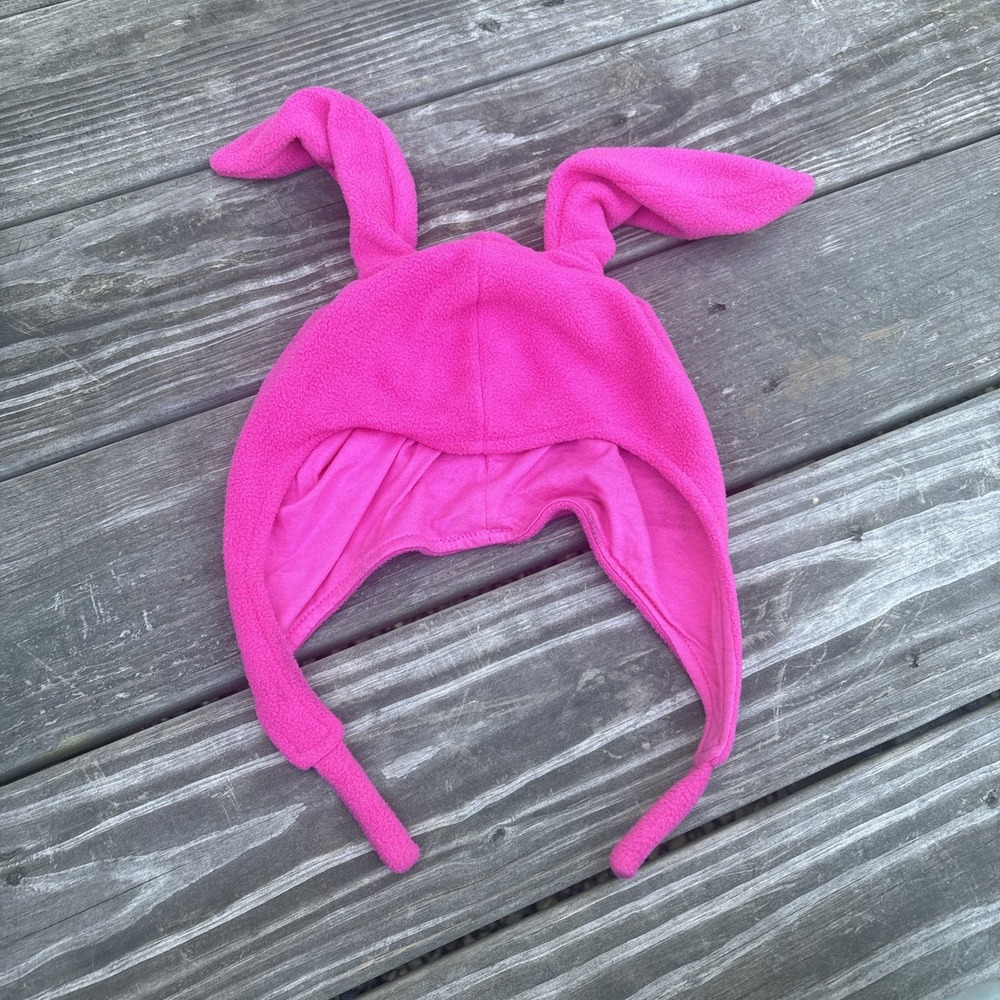 Bob's Burgers Louise Belcher Posable Ears Pink Hat Ripple Junction